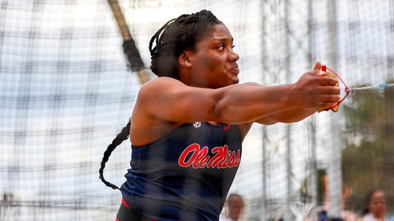Ole Miss Track & Field’s Jalani Davis Takes Hammer Gold at NACAC U23 Meet