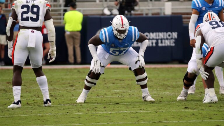 Ole Miss Football’s Micah Pettus Named to Outland Trophy Preseason Watch List