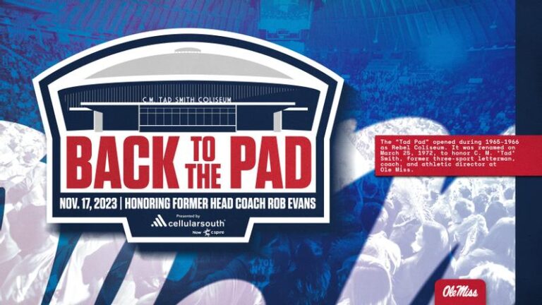 Ole Miss Men’s Basketball Announces Throwback Game at the Tad Pad presented by Cellular South