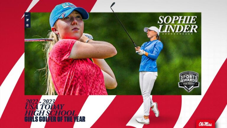 Ole Miss’ Sophie Linder Named 2022-23 USA Today High School Sports Awards Girls Golfer of the Year