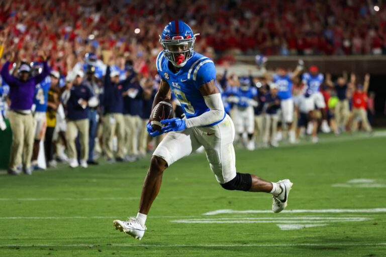 Ole Miss WR Tre Harris