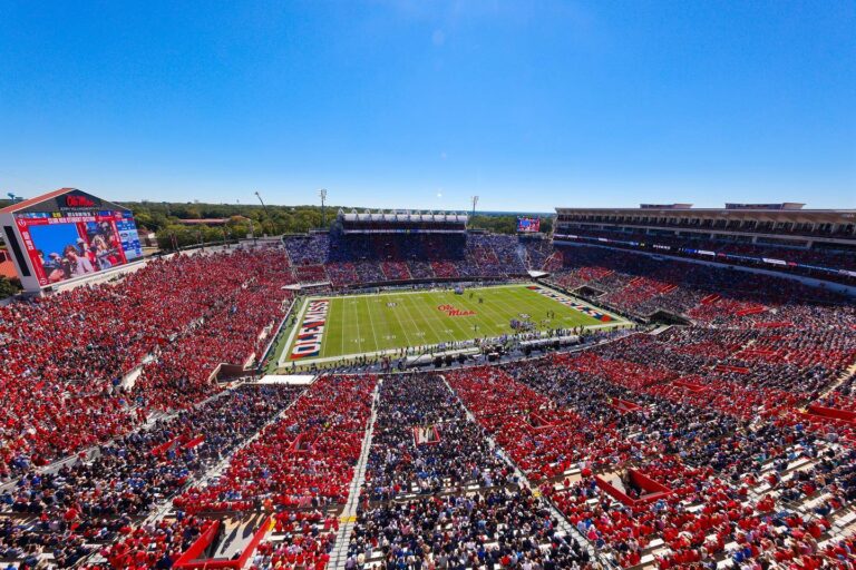 Game Day Info on Parking, Shuttles and ‘Stripe the Vaught’ Day