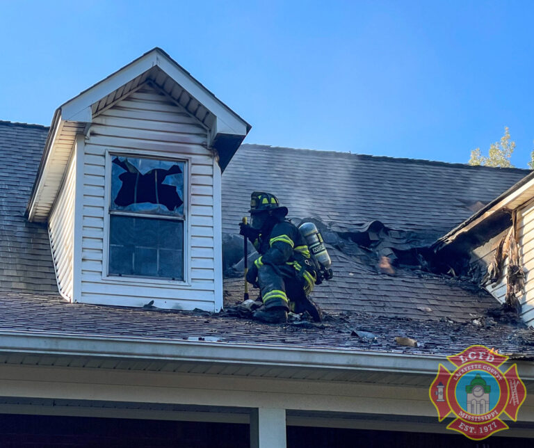 LCFD Battles Home Blaze on Sunday