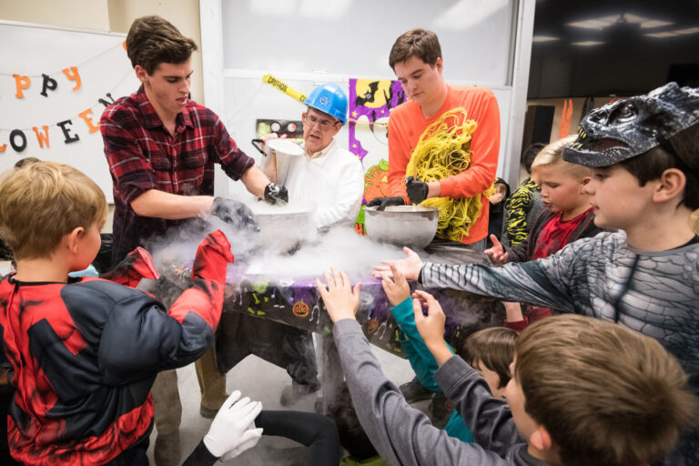 UM Physics Department Sets Night of Frightful Fun