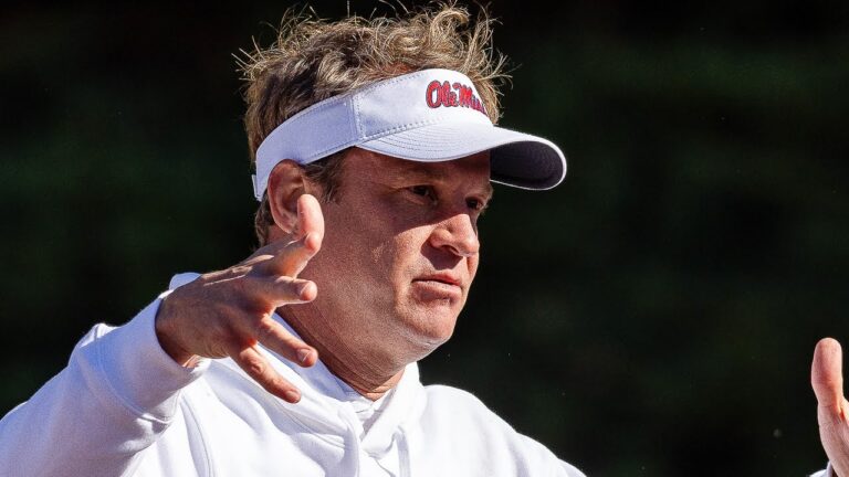 WATCH: Rebels’ Coach Lane Kiffin Before First Bowl Practice
