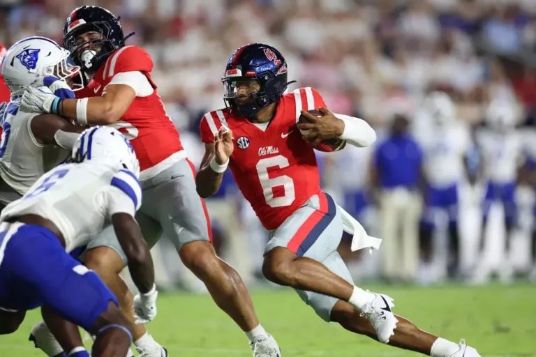 No. 21 Ole Miss Rolls over Georgia State to Get Season Started