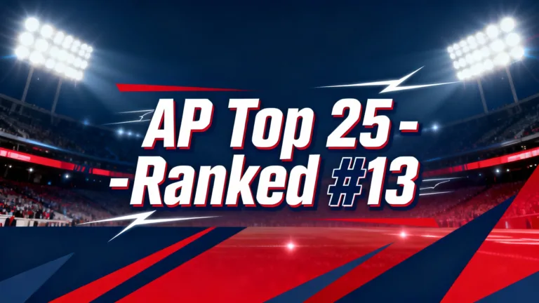 Ole Miss No. 13 in AP Top 25 Poll