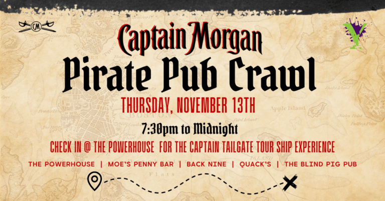 Captain Morgan’s Pirate Ship Grounds on the Oxford Square for Three Days of Swashbuckling Fun