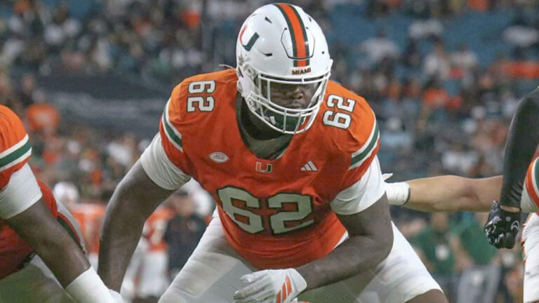 Rebels Join SEC Race for Miami Transfer Tackle Tommy Kinsler