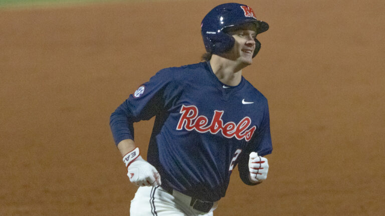 Ole Miss Rebels Brett Moseley against Nevada