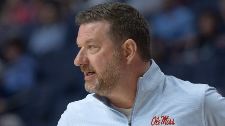 Ole Miss coach Chris Beard