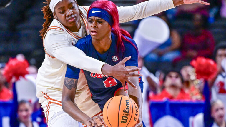 Ole Miss's Latasha Lattimore (8) during the 2026 SEC Women’s Basketball Tournament
