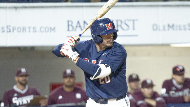 Collin Reuter against Mississippi State.