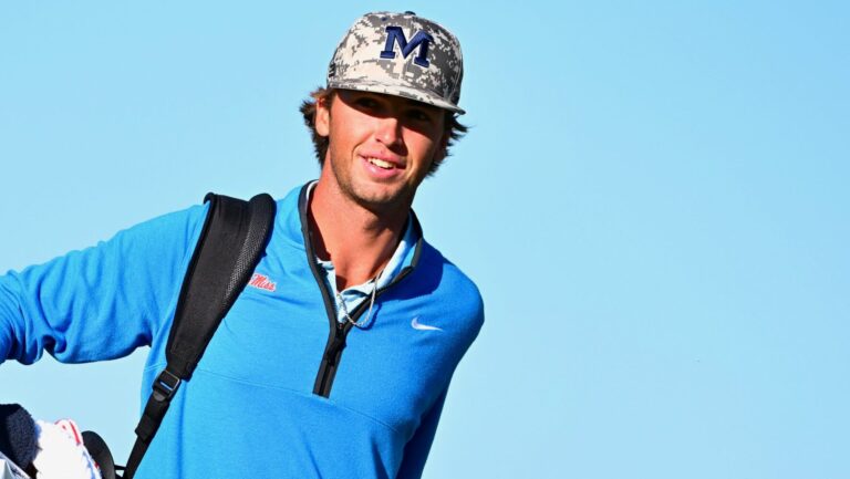 Ole Miss ended Round 2 of the 2026 SEC Championships in third place with a 16-under day. | Ole Miss Athletics