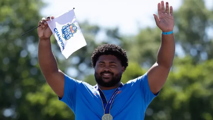 Tarik Robinson-O'Hagan at SEC Track Championships