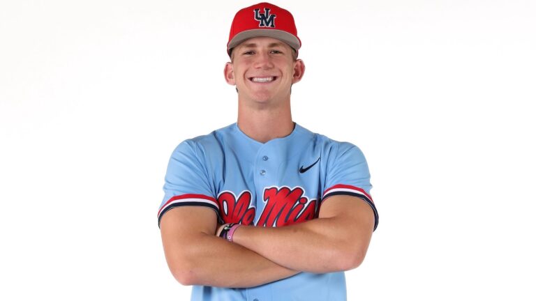 Former freshman TCU catcher Brady Dallimore has committed to Ole Miss out of the transfer portal. | Brady Dallimore/Instagram
