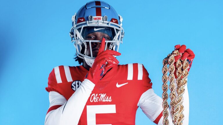 Douglas County (Ga.) four-star safety Adryan Cole will make his commitment on July 18. | Adryan Cole/X