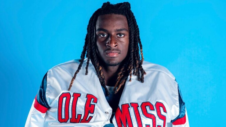 Three-star edge Elijah Cox committed to Ole Miss on Sunday. | Elijah Cox/Instagram