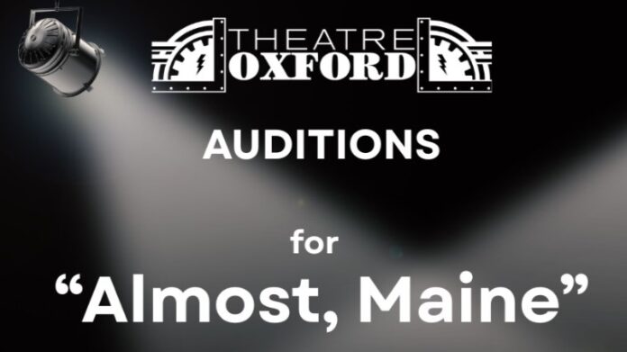 Theatre Oxford is holding auditions for its upcoming production of 