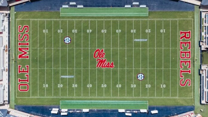 Progressive partnership gives Ole Miss more than a new field logo