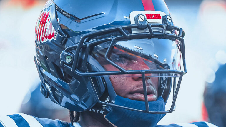 Ole Miss Rebels wide receiver Horatio Fields during game against the Louisville Cardinals