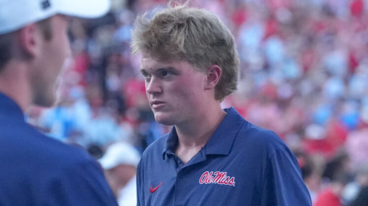 Ole Miss staffers before game against LSU at Vaught-Hemingway Stadium