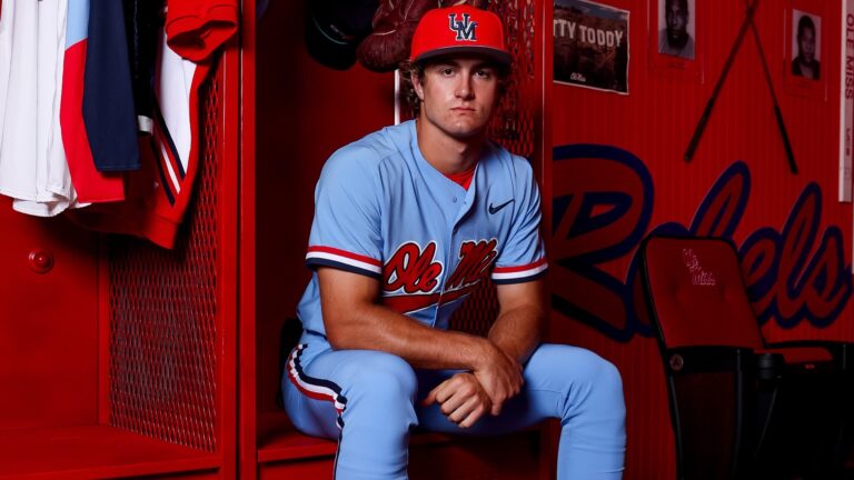 South Panola pitcher Anson Bright committed to Ole Miss. | Anson Bright/Instagram