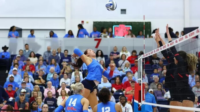 Ole Miss volleyball vs. Georgia. | Ole Miss Athletics